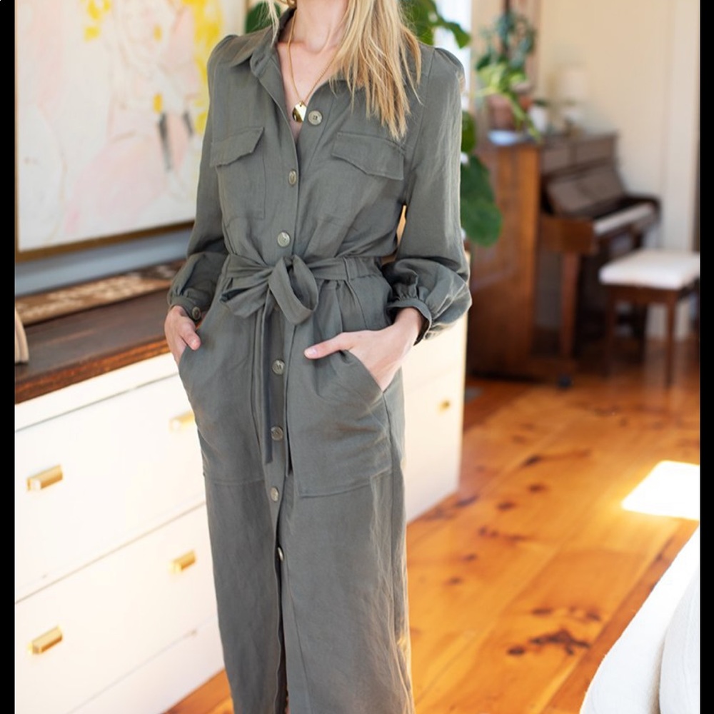 EUC Emerson fry Frye Utility dress - S - worn 1x